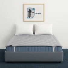 Earthing & Grounding Plush Sleeping Bed Mat - King (Double) - Grey - 80" x 76"