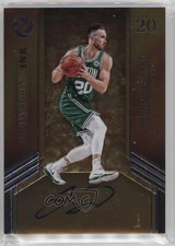 2017-18 Panini Opulence Identifying Ink Silver 6/25 Gordon Hayward Auto 0f21