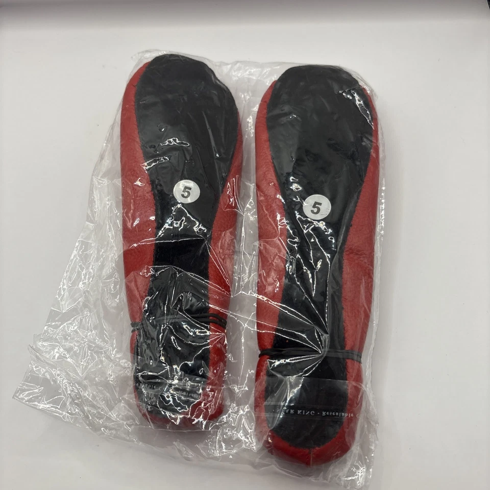 Zapatos de baile rojos talla 5 Foto 3 de 4