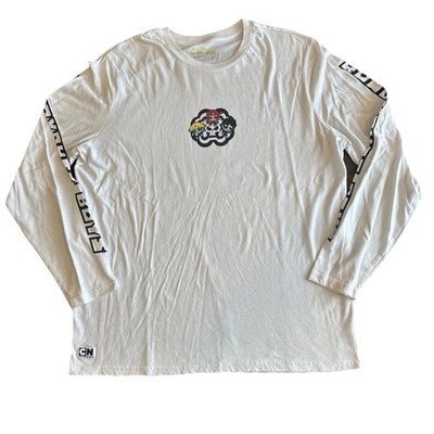 Rowdy Ruff Boys T Shirt White Long Sleeve Her Universe Power Puff Girls Size XL