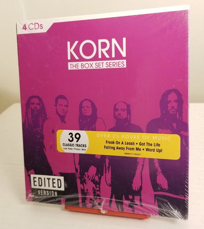 KORN Box Set Series  by Korn (4 CD,S Jan-2014, 4 Discs,💿) Legacy NEW SEALED 🤐 Foto 3 de 4