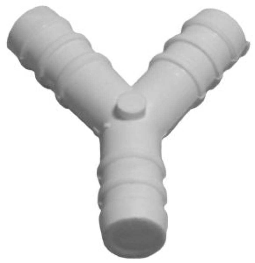 W4 Y Hose Connector 1/2""