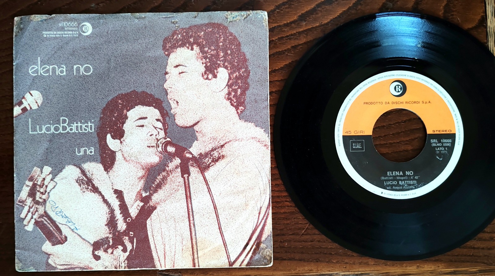 LUCIO BATTISTI - ELENA NO  7