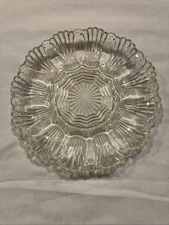 Glass Deviled Egg Platter