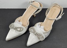 Ainrock White Wedding Shoes