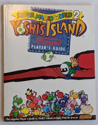 Super Mario World 2 Yoshi's Island Nintendo Official Players Strategy Guide SNES