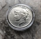 1922-S SILVER PEACE DOLLAR IN STUNNING BU CONDITION!!