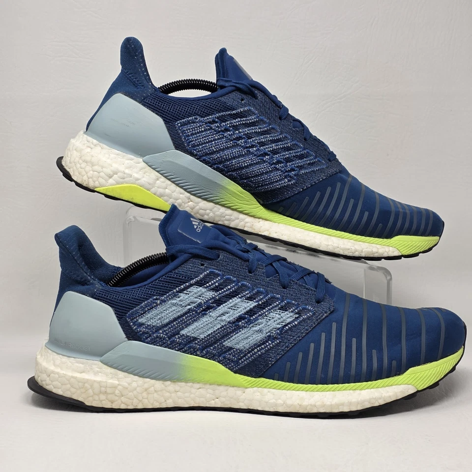 Adidas Solar Boost Trail Running Shoes Legend Marine Blue B96286 Men's Size 13 - Image 2 of 4