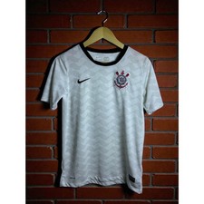 Nike Corinthians Jersey #10 Dri-Fit Soccer Futbol Shirt White