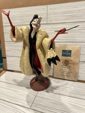 WDCC Disney 101 Dalmatians 1995- Cruella De Vil - Anita Daahling w/ Box & COA