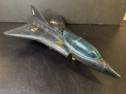 Vintage 1991 GI Joe Cobra Liquidator Airplane Jet Squirt Water Gun Hasbro Canopy