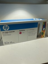 HP 124A Q6003A Magenta Toner Cartridge Genuine OEM New Sealed
