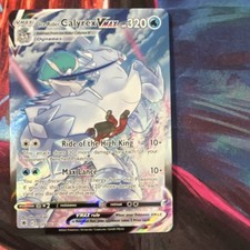 Pokémon Ice Rider Calyrex VMAX TG15/TG30 Holo Vmax Ice 320 HP 10+ Card on eBay