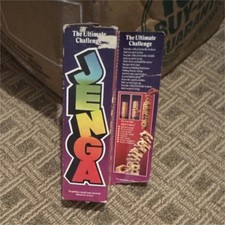 Jenga The Ultimate Challenge Skill Game 54 Precision-Crafted Wooden Blocks 8+