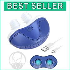 Double Vortex Anti-Snoring Device - Adjustable Wind Speed for All Nose Shapes