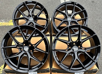 Alufelgen 18 Zoll GTV für Toyota Alphard Altezza Chaser Crown CH-R 5x114 schwarz