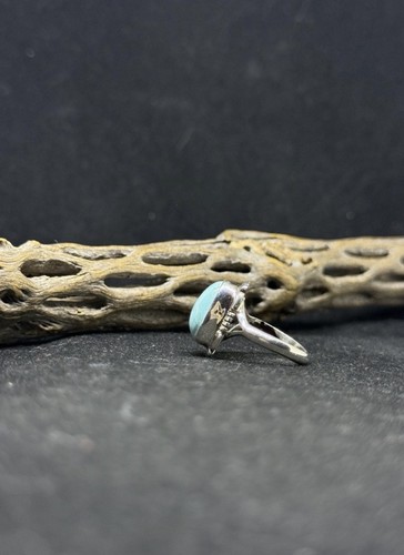 Native American Navajo golden hill turquoise Sterling Silver Ring Size ...