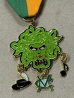 2022 Medusa Themed Dangling Hat Musical Note San Antonio Fiesta Medal
