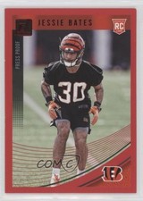 2018 Panini Donruss Rookie Press Proof Red Jessie Bates III #372 0ma6