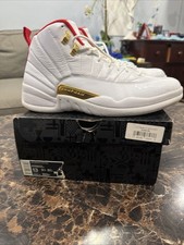 Jordan Air Jordan 12 Retro FIBA White University Red . SIZE 13