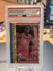 1987 Fleer Sticker #2 Michael Jordan PSA 6 EX-MT Bulls HOF 2nd Yr Card BGR