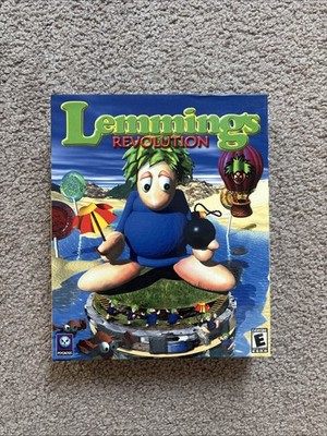 Lemmings Revolution, 2001, BIG BOX PC Brand New Sealed * RARE *