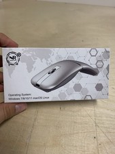 Foldable Arc Wireless Mouse Silent Click Bluetooth 5.0 and 2.4GHz Dual Modes ...