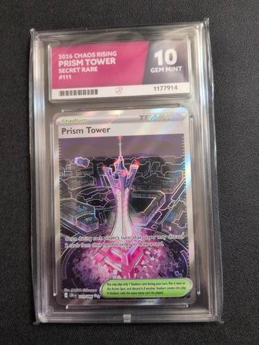 Prism Tower graded ACE 10 for sale on eBay