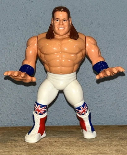 WWF Hasbro British Bulldog Davey Boy Smith Series 4 - 1992 WWE Action Works