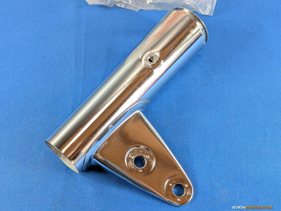 Cubierta horquilla izquierda (superior) NOS HONDA CB200 1974 CB200T 1975-1976 51620-453-000XW Foto 2 de 4