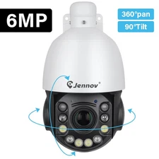 6MP Audio POE Security Camera System Human Vehicle Detection for Onvif NVR