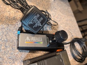 Atari 7800 Console With 15 Games Tested Defender  Space Invaders  Pac Man