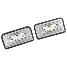 f&uuml;r Mercedes W203 R230 A209 C209 zum Schrauben LED Kennzeichenbeleuchtung