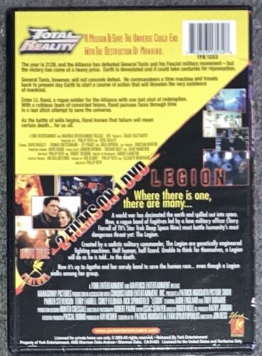 Legion/Total Reality DVD Rick Springfield Parker Stevenson Corey Feldman Sci-fi - Picture 2 of 3