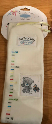 Me to You Tiny Tatty Teddy Sammler Baby Höhentabelle