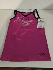 NWT GK Elite Sportswear Pink Cheer Tank Top Size AP CB157-A F21