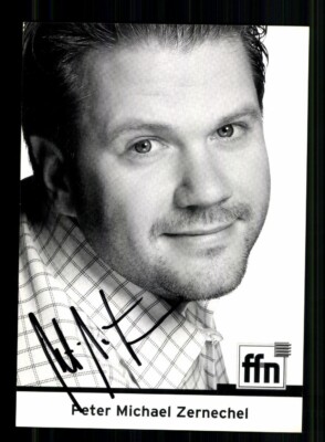 Peter Michael Zernechel FFN Autograph Card Original Signed # BC 218317