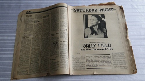 Vintage Pulp Magazine The Aquarian Weekly 1979 Sally Field Interview 126 - Picture 14 of 21