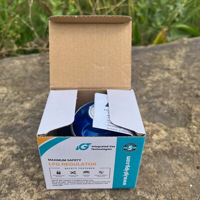 Dapetz Régulateur de gaz butane à clipser avec jauge 30 mbar pour Calor Flogas 21 mm caravane camping-car pour bouteille de gaz Flogas Calor 7 kg
