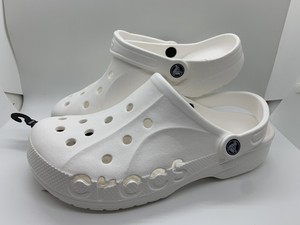 mens white crocs size 10