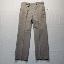 Vintage Sears Sportswear Tan Brown Kaki Dress Pants Adult Men's Size 34x30