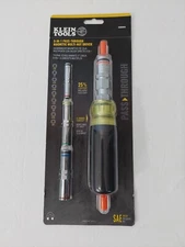 KLEIN TOOLS 32809MAG 9-in-1 Pass Through Magnetic Multi-Nut Driver SAE