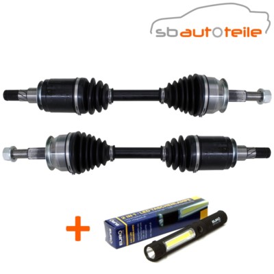 2x Antriebswelle links rechts vorne für Nissan Pathfinder III R51 Schalt + Auto