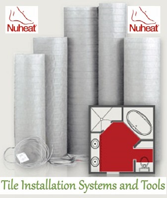 Nuheat 120V Standard Heat Mat all Sizes Heat Your Floors ~You Pick Mat  Size~