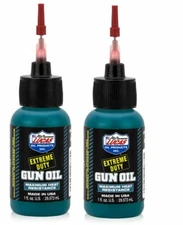 Lucas Oil 10875 Extreme Duty Gun Oil 1 Ounce Needle Oiler (2 Bottles)