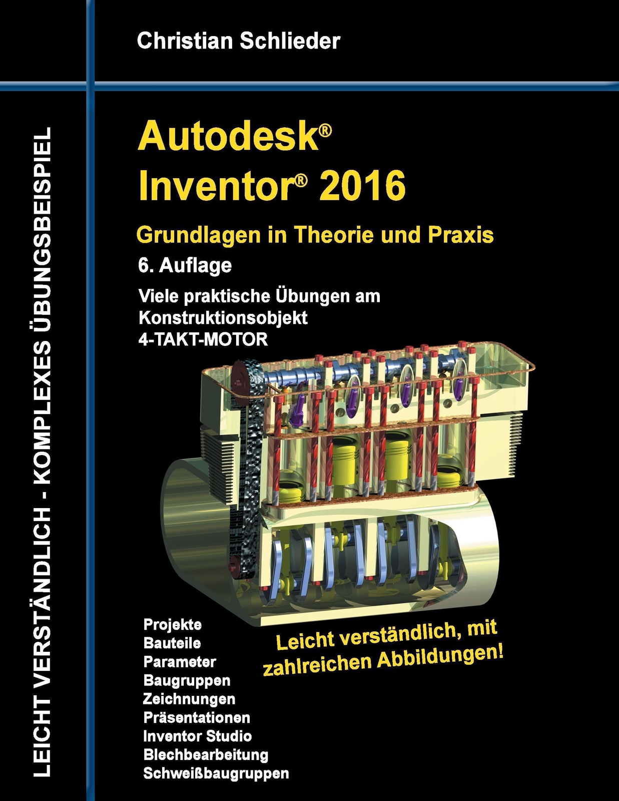 Thumbnail - Christian Schlieder | Autodesk Inventor 2016 - Grundlagen In Theorie