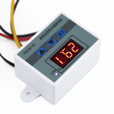 Temperaturregler Mit Fühler Thermostat Digital Temperaturschalter -50~110°C 220V