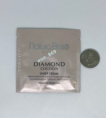 5 x Natura Bisse Diamond Cocoon Sheer Cream Color Enhancing Fortifying 0.14oz 