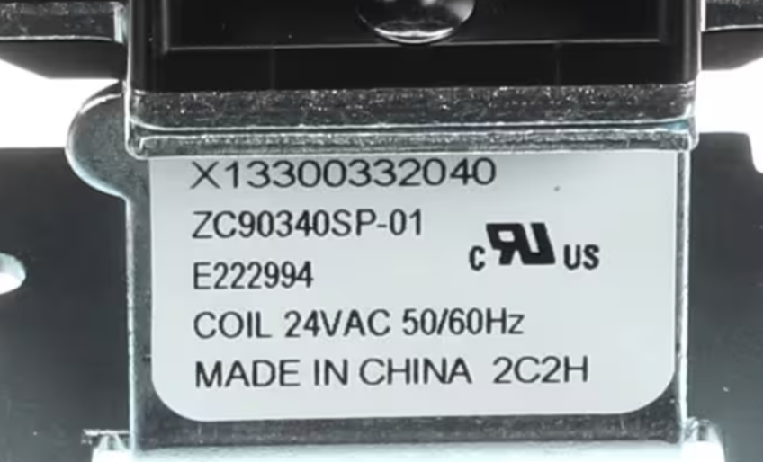 Fits Trane ZC90340SP-01, RLY01040, X13300332040, Relay, 24VAC 50