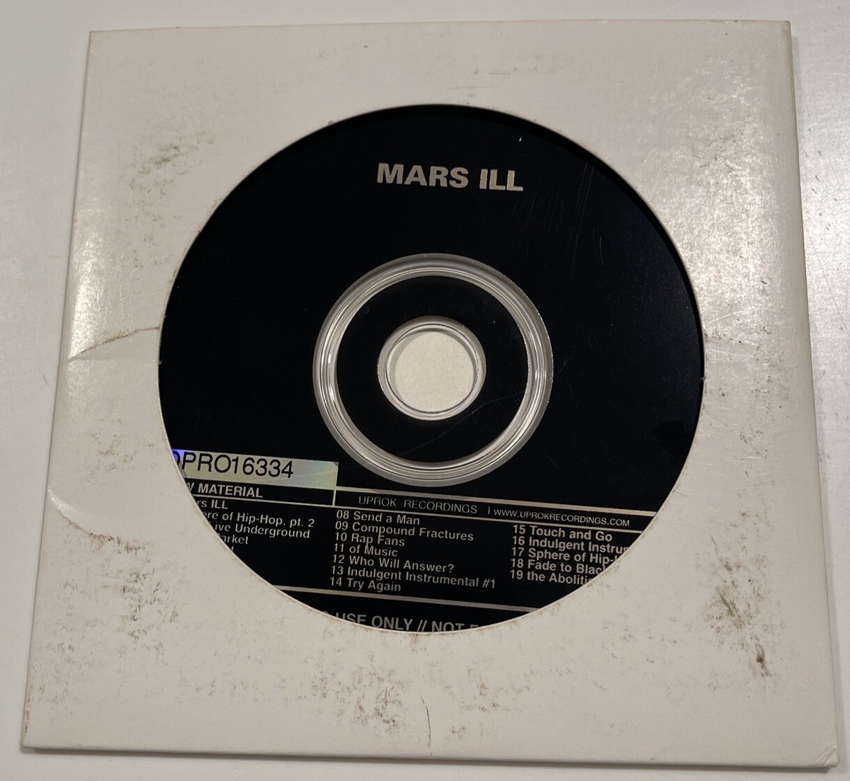 3 NEW Songs on PROMO Mars Ill “Raw Material Reissue” 2001